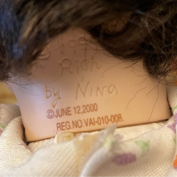 Collectors Vintage 20” baby boy Doll 1999 Rich by Nina #090423 original clothes - Picture 16 of 16